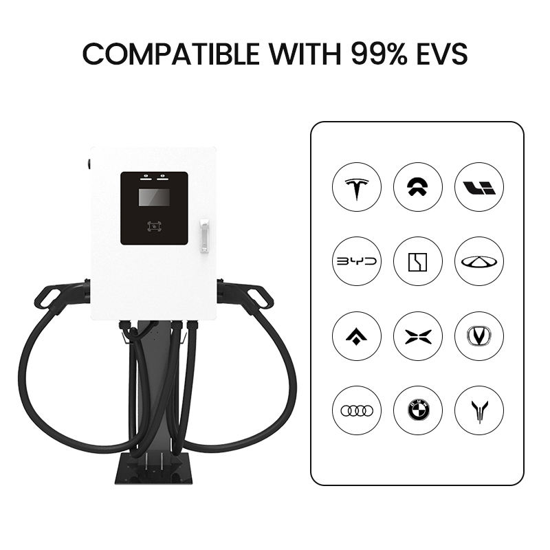 Dc Fast Charger 30Kw Wallbox Commercial - DC EV-Ladestation 30kW Wallbox Schnellladegerät CCS2