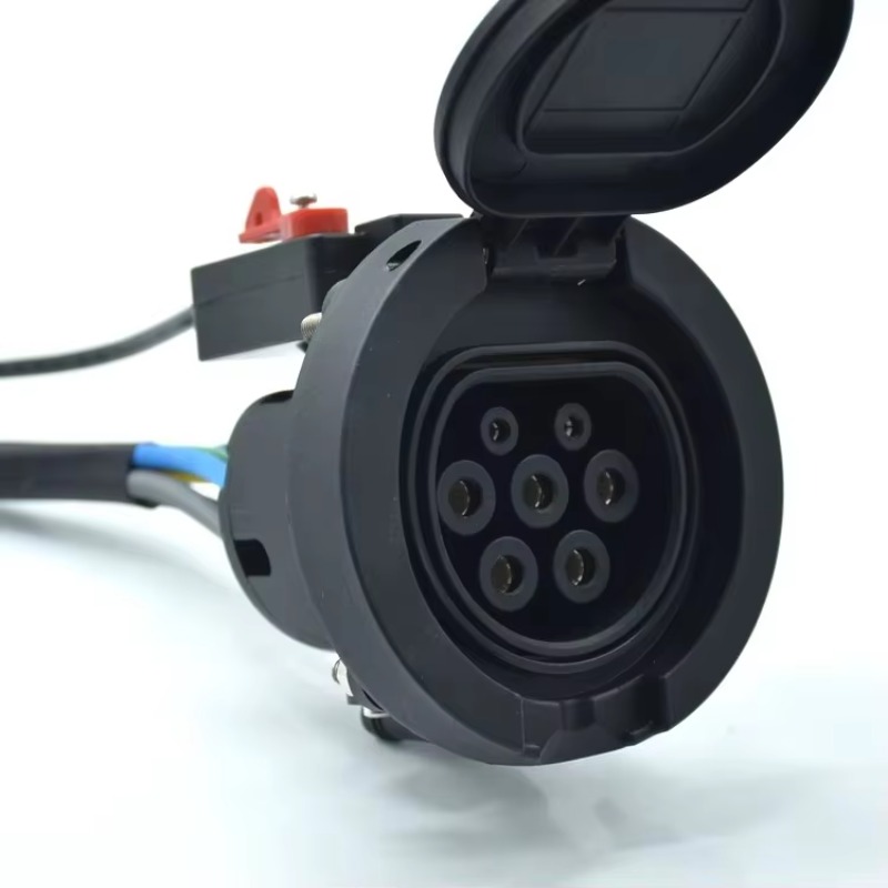 Ev Charging Pile - Typ 2 16A 32A Ladesäulen-Elektrosteckdose Typ
