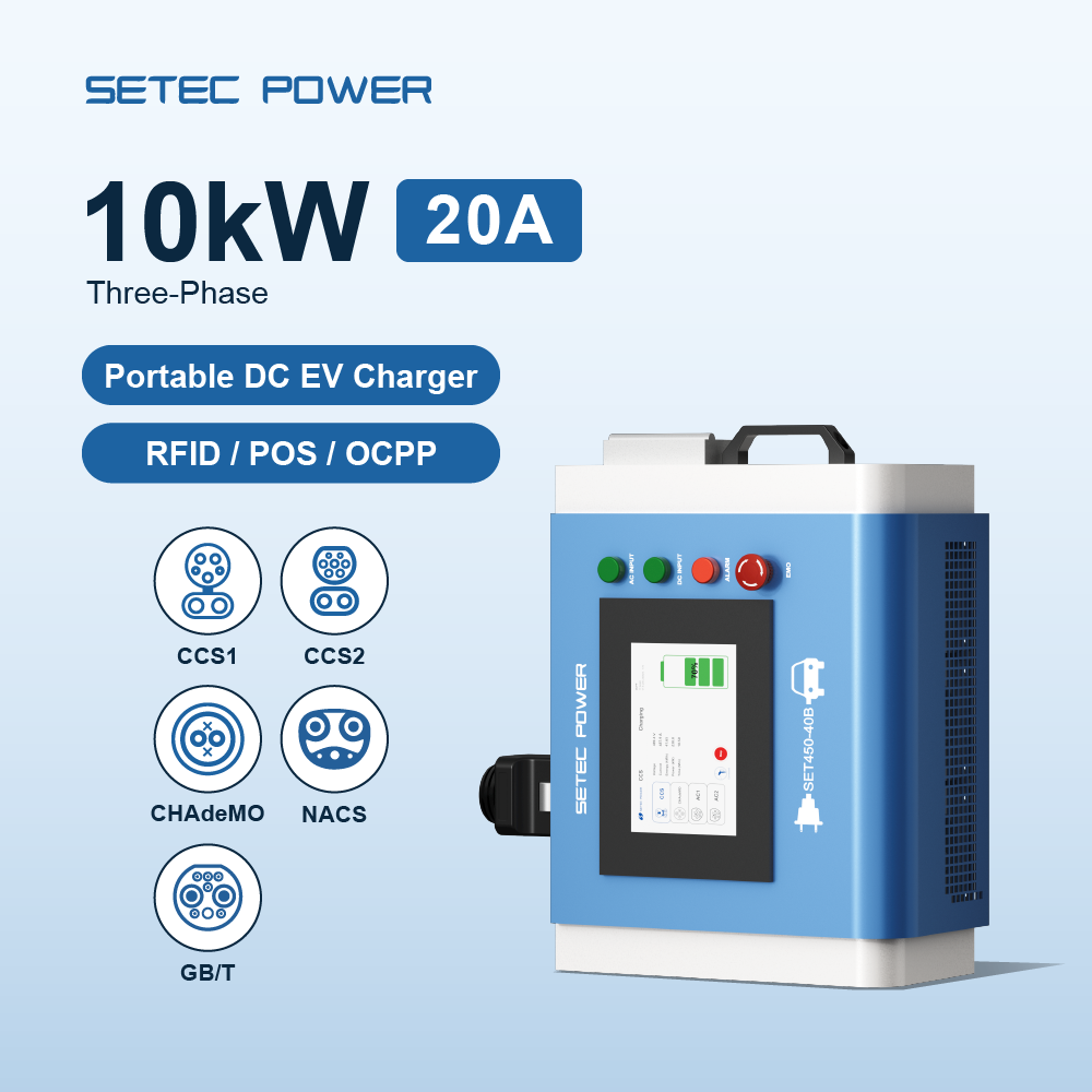Tragbare 10kW Hochgeschwindigk – Portable Ev Charger Bewertung und Preis